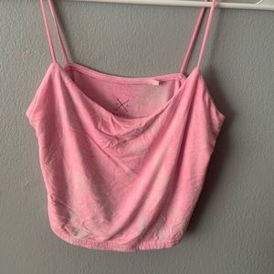 Pacsun Pink Tie Dye Tank